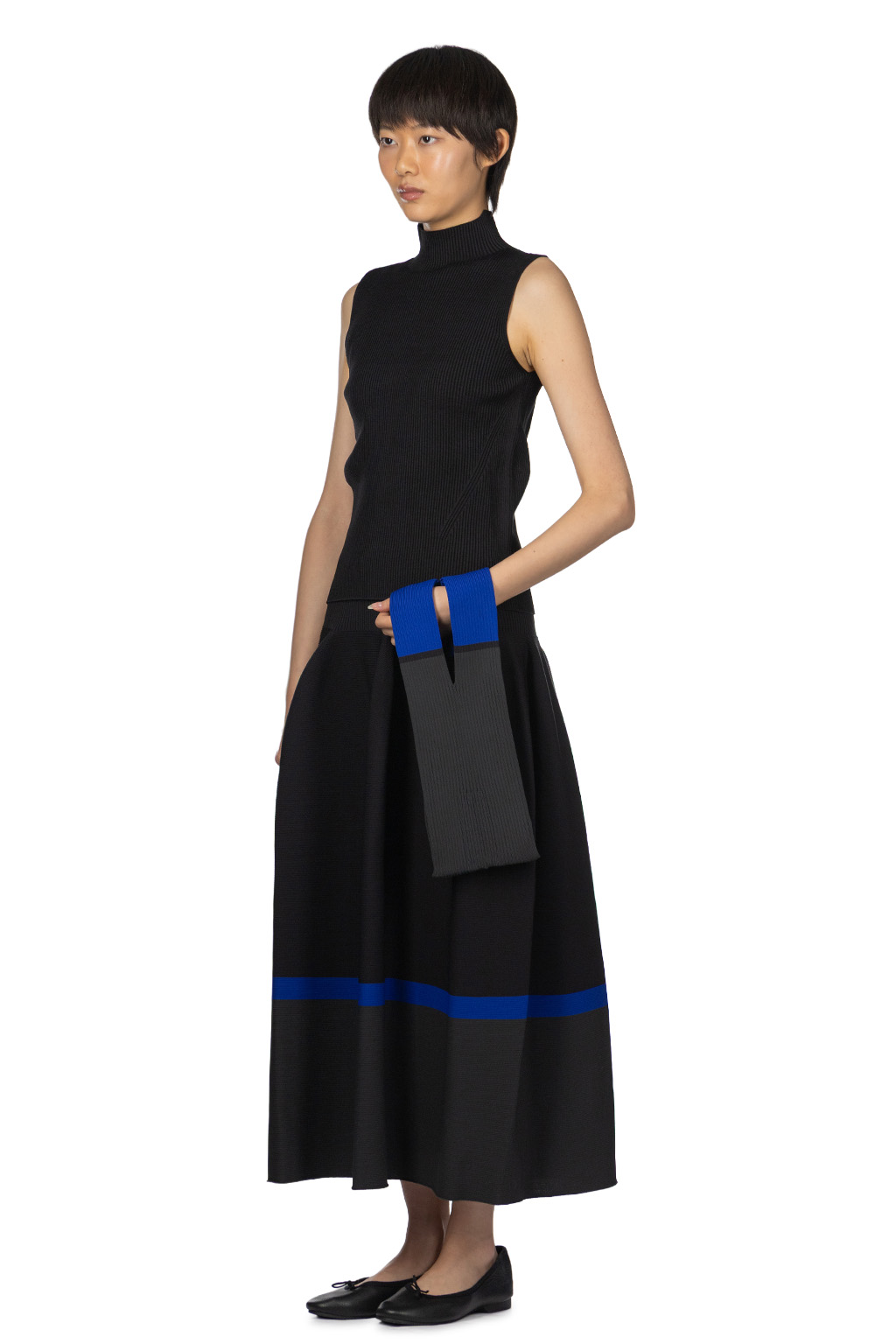 CFCL - Portrait Sleeveless Top - Black